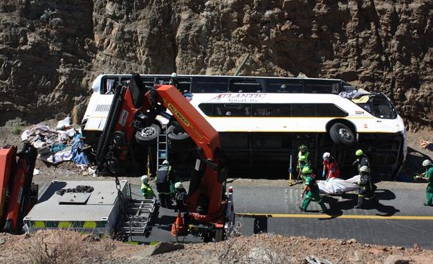 Officials shaken over Western Cape bus accident